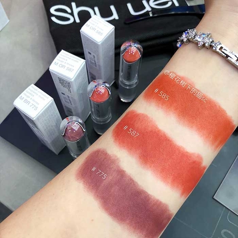SHU UEMURA_Son Shu Uemura Rouge Unlimited M OR585 MÀU CAM CHÁY