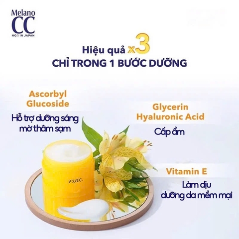 Melano CC - Gel Dưỡng Sáng Da, Trị Thâm Nám Melano CC Vitamin C Brightening 100g