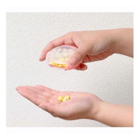 Hộp Đựng Thuốc 2 Ngăn Cao Cấp Inomata Nhật Bản