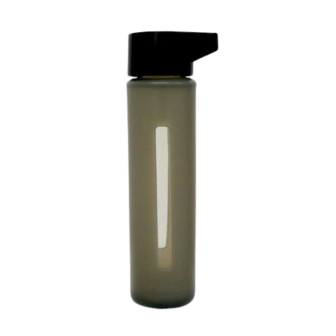 Bình đựng nước thủy tinh cao cấp 470ml (màu đen)