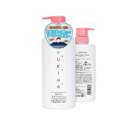 YUKINA_ Sữa Tắm Trắng Da Toàn Thân Yukina White Body Wash 500ml