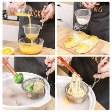 Muôi trụng mỳ, ăn lẩu dáng sâu Echo Ø10cm - Hàng Nhật Nội Địa