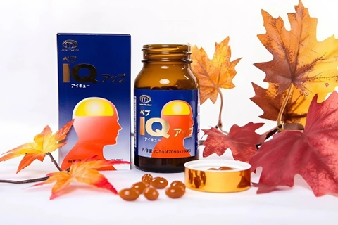INTER TECHNO - Viên Uổng Bổ Não Tăng Cường Trí Nhớ Pep IQ Up 9000mg DHA (150 Viên)