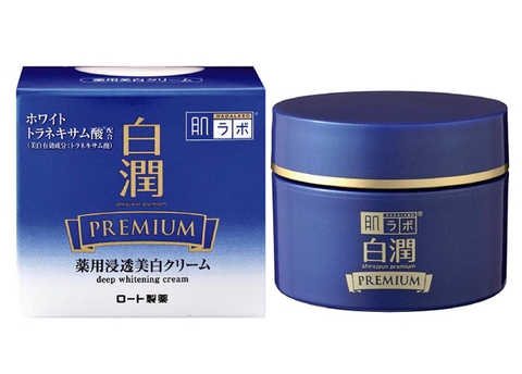 Kem dưỡng trắng da cao cấp Hada Labo Shirojyun Premium Medicated Deep Whitening Cream