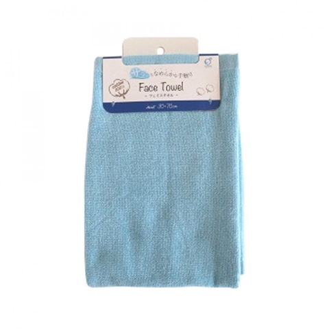 SAKURA_Khăn tắm mềm mịn cotton màu xanh Nhật bản