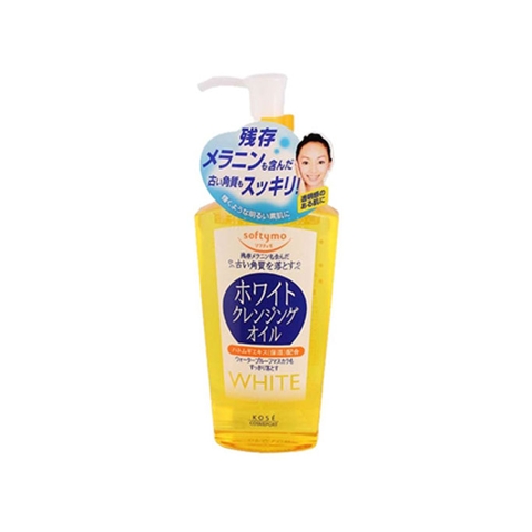 KOSE - Dầu Tẩy Trang Dưỡng Trắng Softymo White Cleansing Oil 230ml