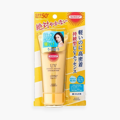 Kose - Kem Chống Nắng Kose Suncut Super Waterproof UV Essence SPF50+ PA++++ 60ml
