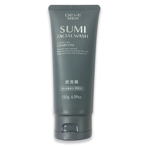 Kumano DEVEMEN - Sữa Rửa Mặt Than Hoạt Tính 130g