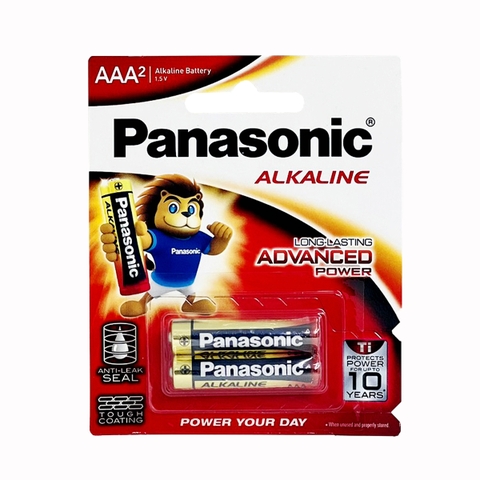 Vỉ 2 pin đũa AAA 1.5v Panasonic