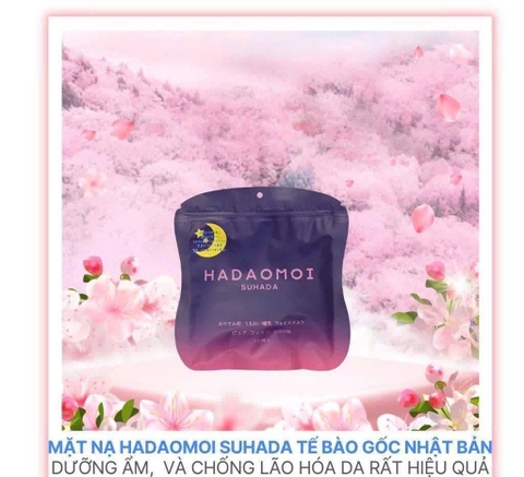 Hadamoi - Mặt Nạ Tế Bào Gốc Hadaomoi Suhada Tím Mờ Thâm Nám