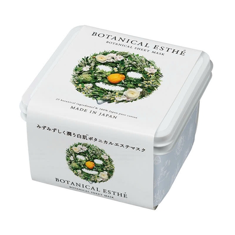Botanical Esthe - Mặt Nạ Thảo Mộc Đa Năng Botanical Esthe Hộp 30 Miếng Mẫu 3 Hương Cam