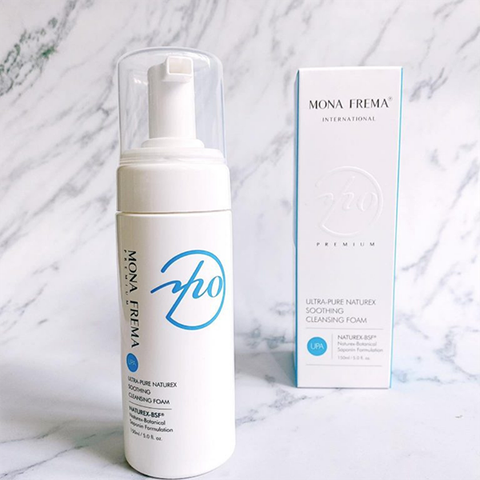 Mona Frema - Sữa Rửa Mặt Dành Cho Da Khô UPA Ultra-Pure Naturex Soothing Cleansing Foam (500ml)
