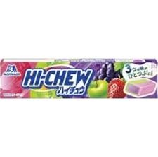 MORINAGA - Kẹo Hi-Chew Classic Fruit Mix Chewy Candy 55g (mix vị 12 thanh)