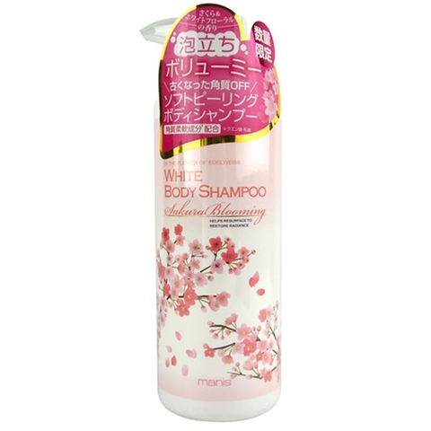 Nexans - Sữa Tắm Trắng Da Manis Hoa Anh Đào 450ml
