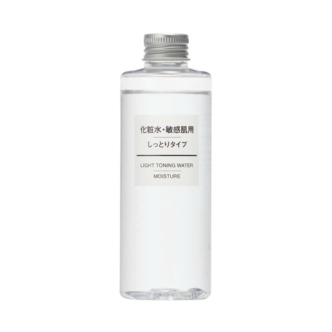 Muji - Nước Hoa Hồng Dưỡng Ẩm Muji Light Toning Water 200ml (Moisture - Da Khô)