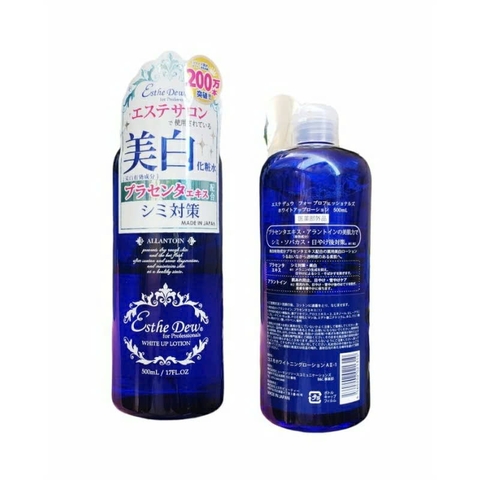 PXII Placenta - Nước Hoa Hồng Trắng Làm Từ Tinh Chất Nhau Thai Cừu PXII Placenta Whitening 500ml