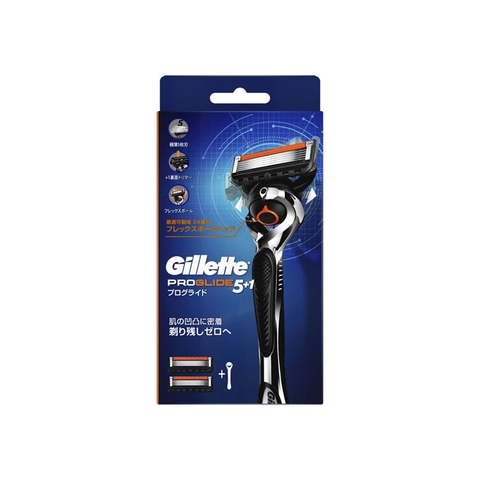 P&G - Set Dao Cạo Râu Gillette Fusion 5 Lưỡi Kép (1 Thân + 6 Đầu Thay Thế) Mẫu 1