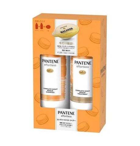 Pantene Effortless - Bộ Dầu Gội & Xả Cho Tóc Khô Và Hư Tổn (400ml + 400ml)