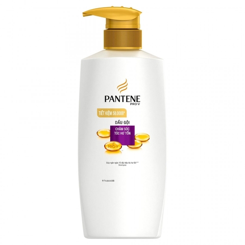 Pantene - Set Dầu Gội Pantene Phục Hồi Hư Tổn Màu Vàng New 2022