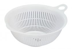 Rổ nhựa màu trắng 2,2 lít- Hàng Nhật nội địa