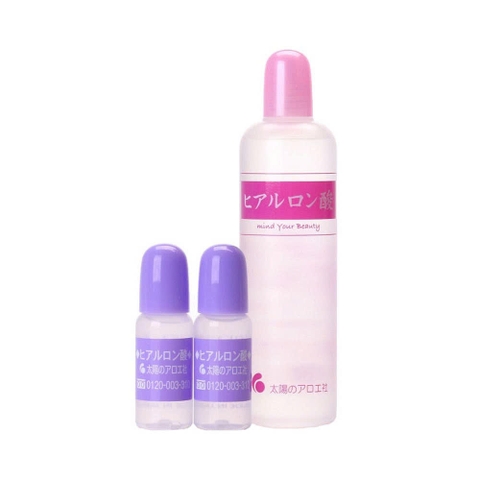 Taiyou - Tinh Chất Serum Cấp Ẩm Hyaluronic Acid Taiyou No Aloe 80ml Kèm 2 Lọ 10ml