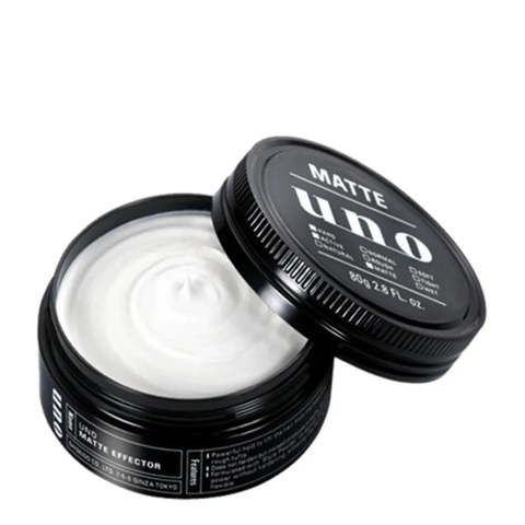 Shiseido - Gel Vuốt Tóc Uno Matte 80g Tạo Kiểu Tóc Vuốt Dựng Phong Cách