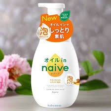 KRACIE_Sữa tắm tạo bọt Navie Foaming Body Wash Kracie 600ml dưỡng ẩm sâu hương hoa mix