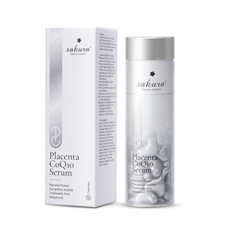 Sakura Beauty - Serum Dưỡng Trắng Chống Lão Hóa Sakura Placenta CoQ10