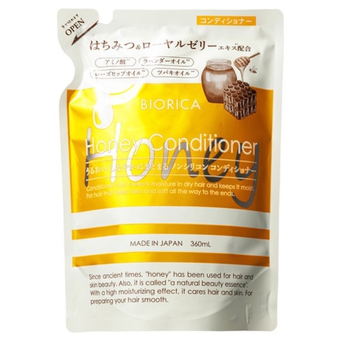 Doshisha - Dầu Xả Mật Ong Biorica Refill (360ml)
