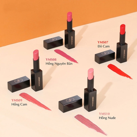 YUMEISAKURA_Son Lì YumeiSakura Matte Revolution YMS14 Orange Crush - Cam Đất