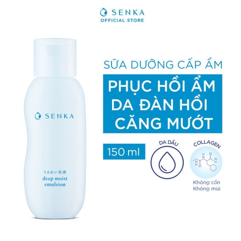 SENKA_Sữa Dưỡng Senka Cấp Ẩm Chuyên Sâu Cho Da 150ml
