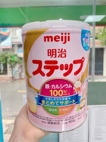 Sữa Bột Meiji Nội Địa Nhật Cho Bé Từ 1-3 Tuổi (800g) - Hàng Nhật nội địa