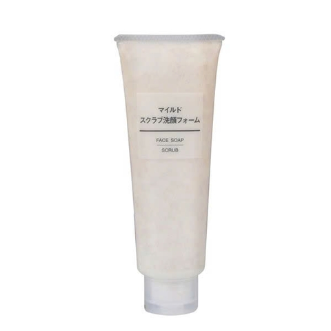 Muji - Sữa Rửa Mặt Tẩy Tế Bào Chết Muji Face Soap Scrub 120gr