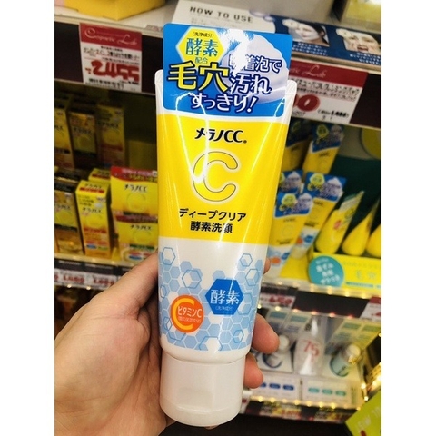 MELANO CC - Sữa rửa mặt trị nám, trắng da nhật bản 130g