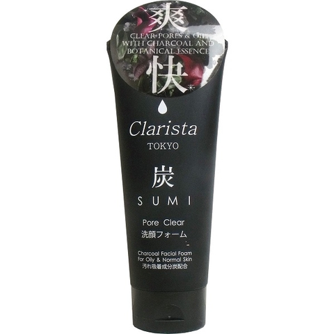 Sữa rửa mặt than hoạt tính Clarista