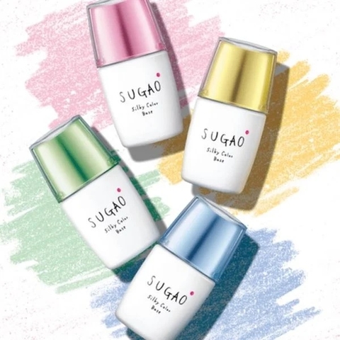 Rohto - Kem Lót Trang Điểm Sugao Silky Color Base NB (Nắp Xanh Lá)