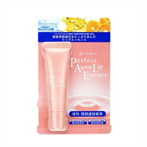 Senka - Tinh Chất Dưỡng Môi Cấp Ẩm Senka Perfect Aqua Lip Essence 10g (Ban Đêm)