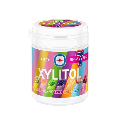 Kẹo cao su Lotte Xylitol Nhật Bản vị nho 133gr
