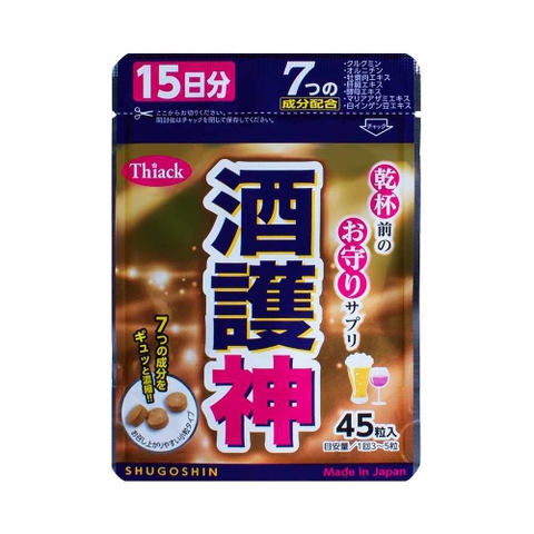 Shugoshin Thiack - Viên Giải Rượu Giải Độc Gan