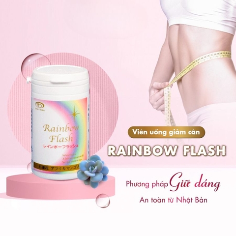 Rainbow - Viên Uống Hỗ Trợ Giảm Cân Flash 300mg (180 Viên/Hộp)