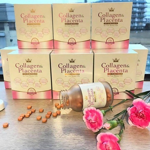 PLANCENTA_VIÊN UỐNG TRẮNG DA CHỐNG LÃO HÓA 5IN1 COLLAGEN & PLACENTA 270 VIÊN