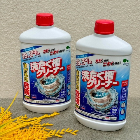 Nước tẩy lồng giặt Mitsuei 550gr Nhật Bản - Hàng Nhật nội địa