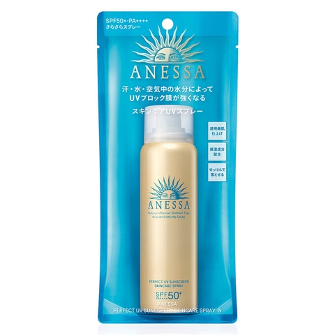 Shiseido - Xịt Chống Nắng Anessa Dưỡng Da Đa Năng 60g (Mẫu Mới 2022)