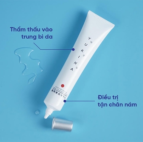 Yukina - Tinh Chất Yukina Ngừa Nám Tàn Nhang Whitening Deep Treatment Serum 50g