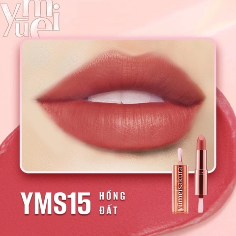 Yumeisakura - Son Môi Yumeisakura Matte Revolution Lipstick YMS15 (Hồng)