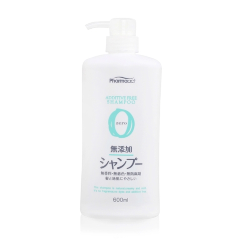Kumano - Dầu Gội Tinh Chất Thiên Nhiên Pharmaact 600ml Không Phụ Gia