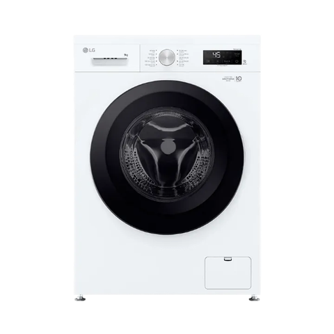 Máy giặt lồng ngang LG Inverter 9.0 kg FB1209S6W1 màu trắng