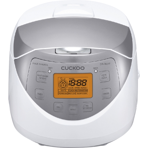 Nồi cơm điện tử Cuckoo 1.0 lít CR-0631F/WHSIVNCV