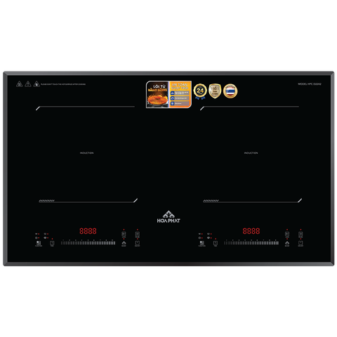 Bếp điện từ đôi Hòa Phát HPC D22A2
