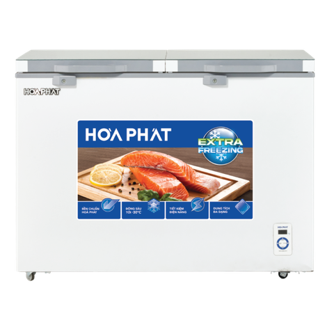 Tủ đông Hòa Phát HPF AD6352.T1 1 ngăn 2 cánh kính